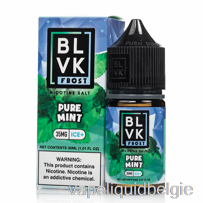 Vape België Pure Mint - Blivk Frost Salts - 30ml 35mg